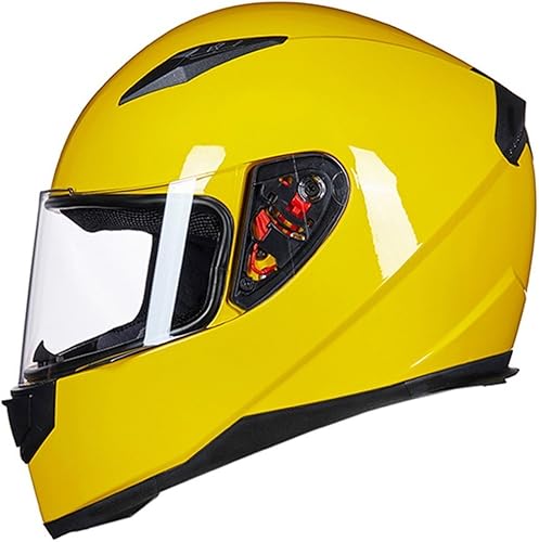 Miniatura 10 de ILM - Casco integral para motocicleta urbana con bufanda de invierno extraíble 2 viseras aprobado por DOT