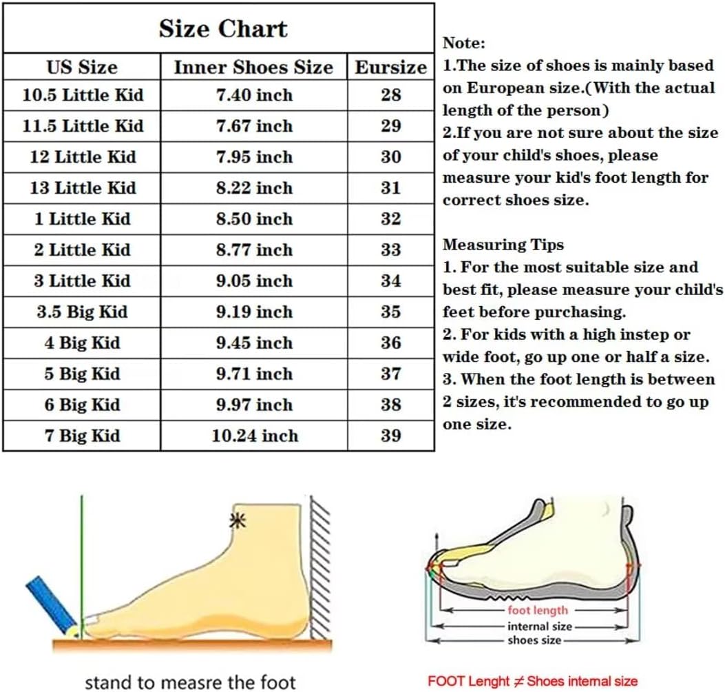 Dellukee Kid Boys Girls Shoes Lightweight Athletic Running Walking Sports Breathable Sneakers - Image 5