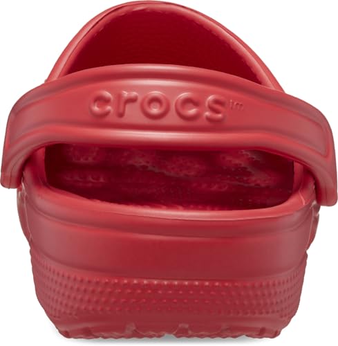 Image of Crocs Unisex Adult Classic Clog 10001-6WC Varsity Red M3W5