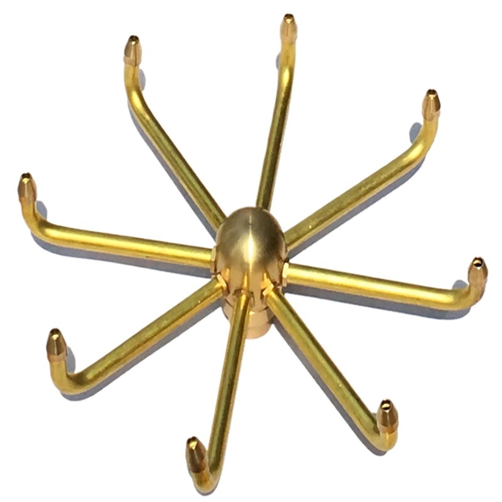 1" DN25 1.5" DN40 Brass Windmill Rotating Fountain Nozzles Water Pond(DN40)