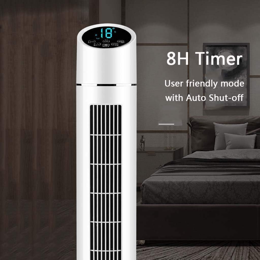 Air Cooler for Home Office Portable Air Cooler 41'' Quiet Oscillating Tower Fan with Remote Control 3 Speed Setting 8 Hour Timer Standing Fan (Color : Size :)
