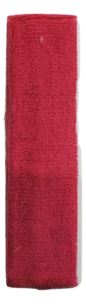 L&L® Unisex Cotton Sport Sweat Sweatband Headband Yoga Gym Stretch UK (Hot pink)