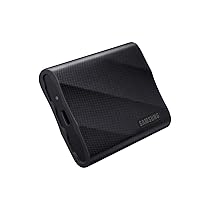 Samsung Memorie T9 MU-PG2T0B SSD Esterno Portatile da 2TB, USB 3.2 Gen 2×2, 20 Gbps, Nero