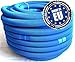 Produktbild poolomio® Poolschlauch 38mm Durchmesser für Poolpumpen, hochwertiger Wasserschlauch flexibel, UV & Chlorwasser-beständiger Schwimmbadschlauch, Pumpenschlauch, Poolschläuche aus Europa, Blau, Länge 50m
