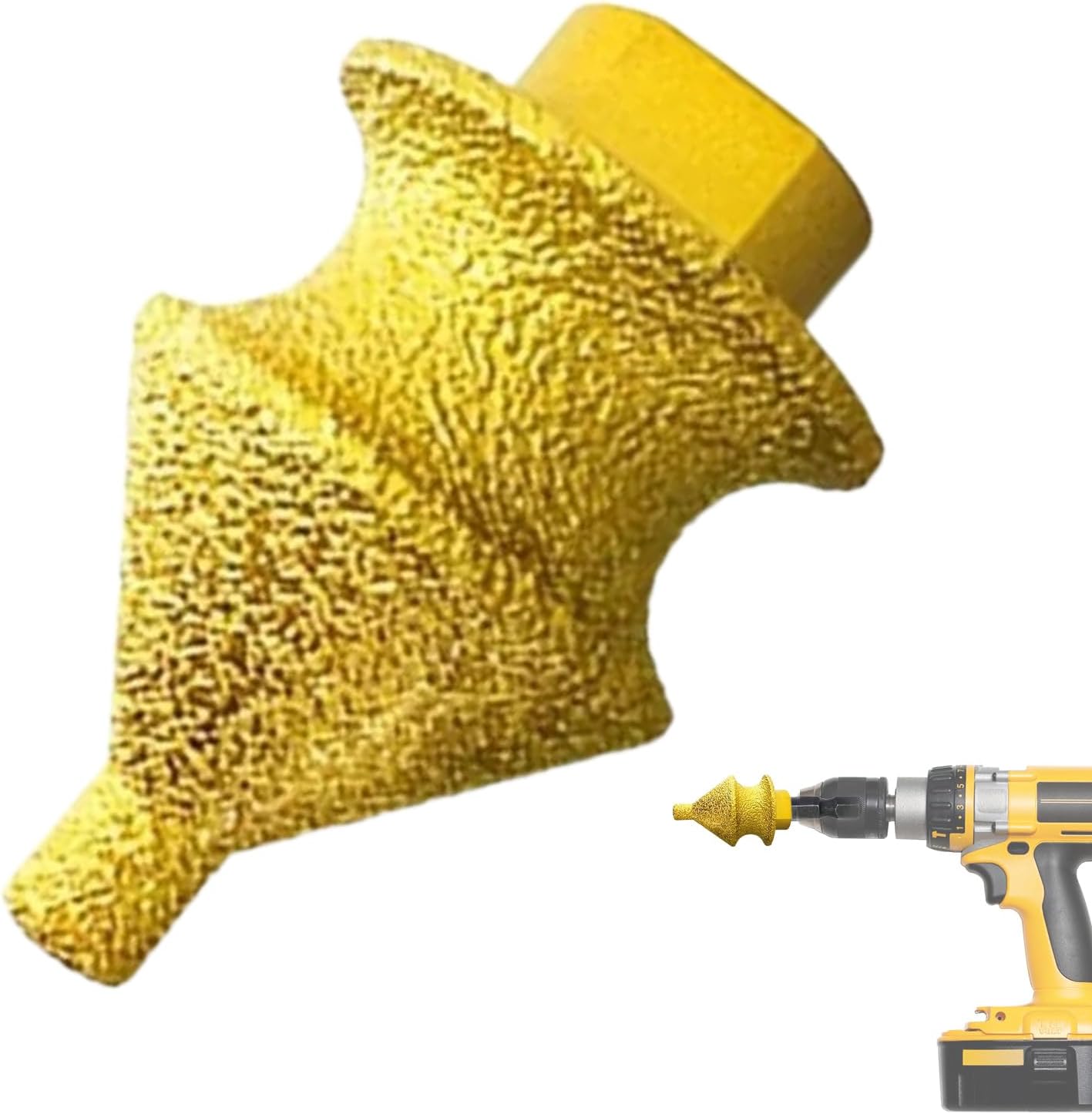 countersink drill bit,M10 Thread Accessories,wood countersink bit | for Grinder Woodworking, Concrete, Marble, Metal, Repair, Carpenter