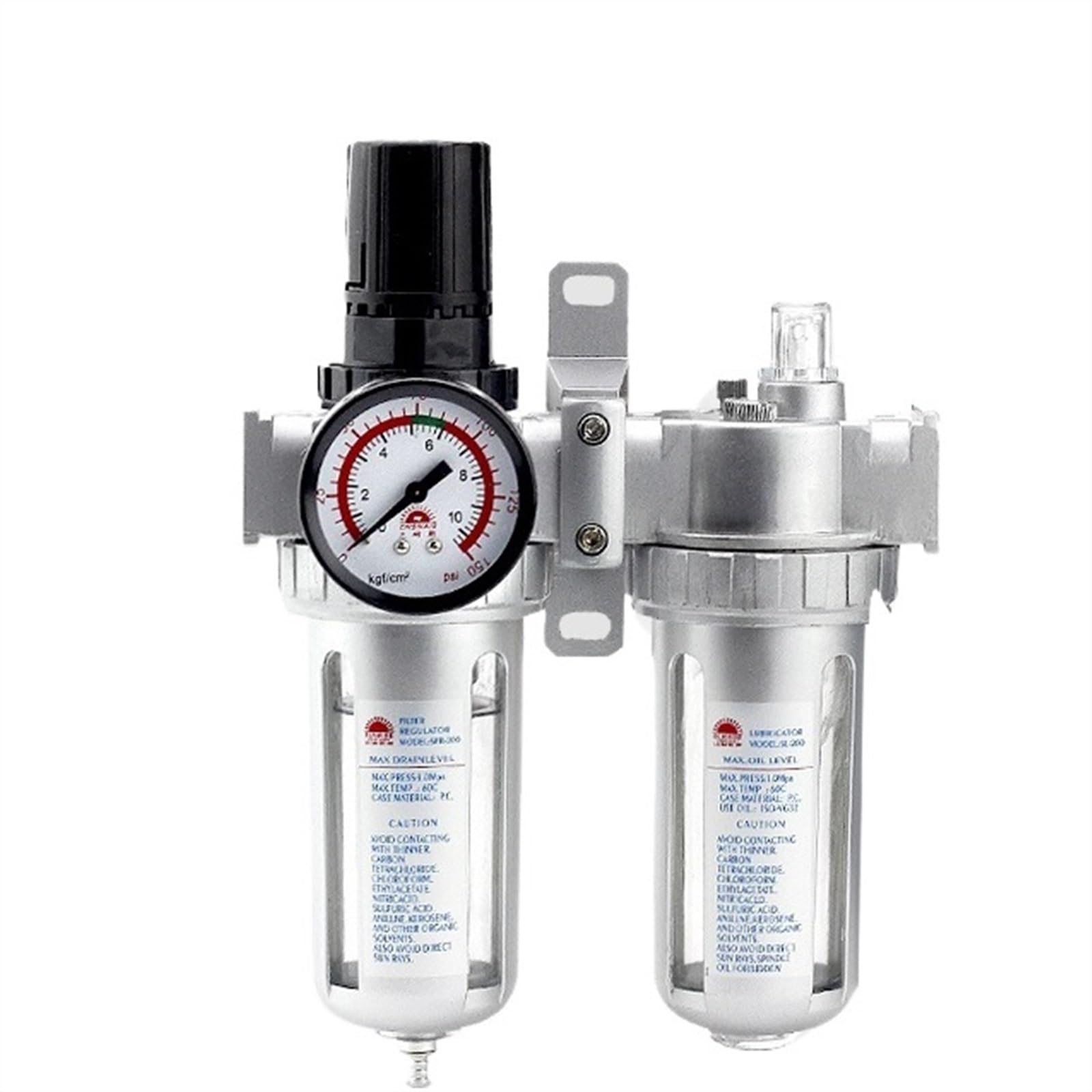 Filtro de aire SFC-300 con regulador de presión y separador de agua para compresor