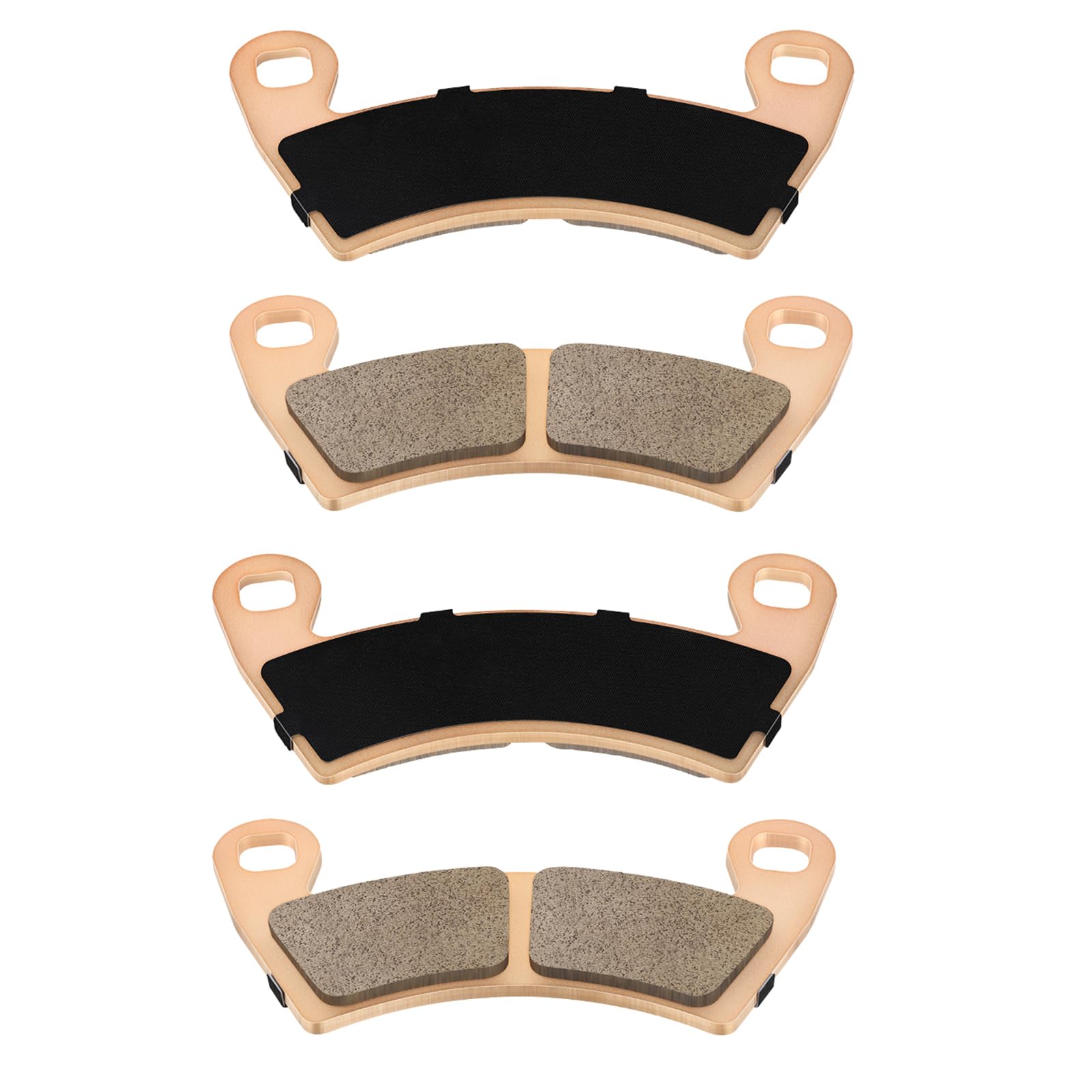 Sinter - Pastillas de freno delantero y trasero para Polaris RZR-4-800 RZR-900 2010-2014 Ranger 500 570-Crew 570-Full-Size 700 800 900 1000 EV Crew Diesel HST Brutus ACE 325/570/900 LSV