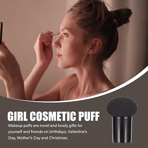 Miniatura 4 de Uonlytech Esponjas de maquillaje húmedo/seco 8pcs Fundación Esponjas de maquillaje Esponjas de sombra de ojos Cepillo