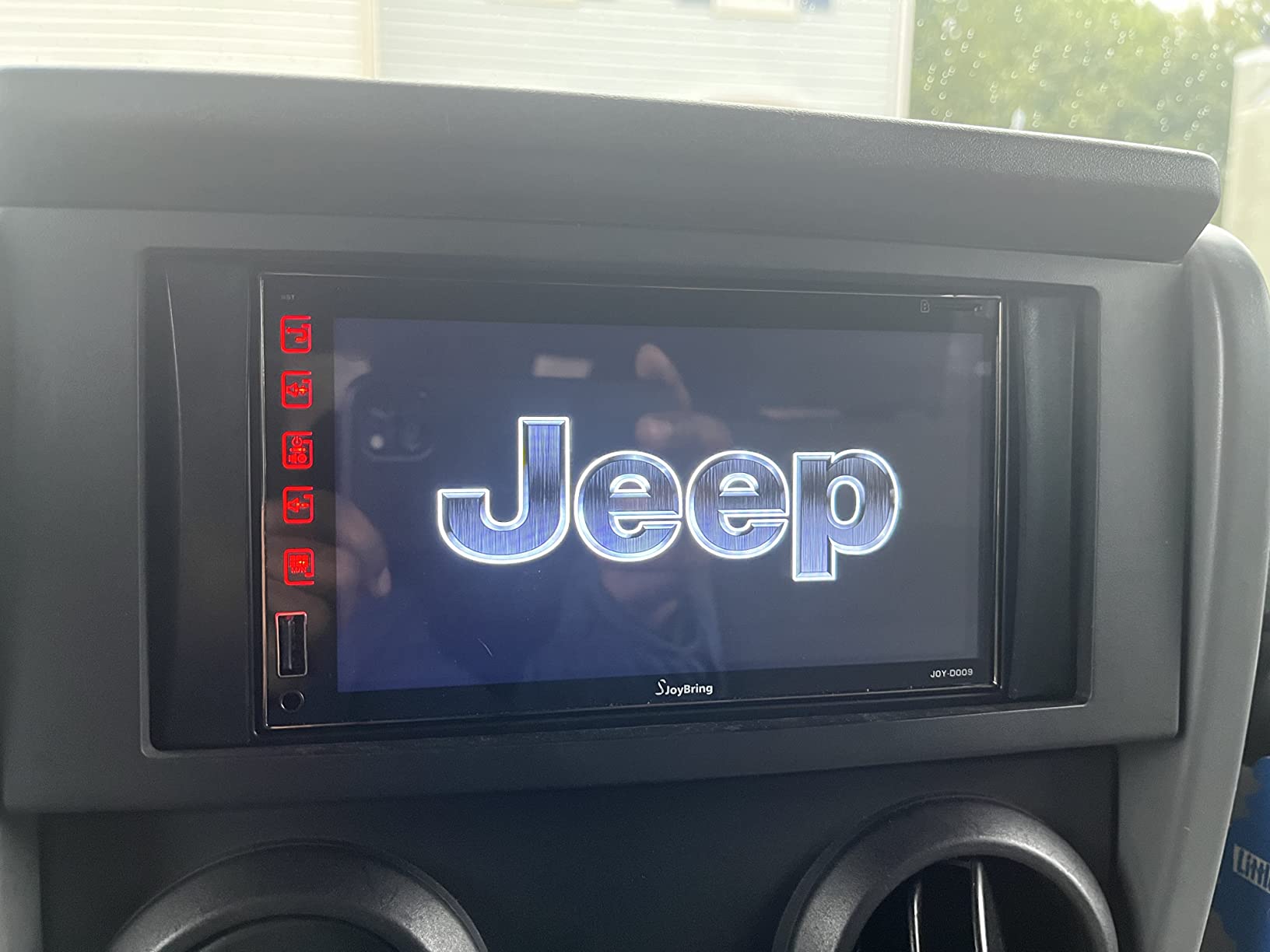 27/mo Finance Double Din Car Stereo with Voice Control Carplay, Android Auto, Bluetooth, 7