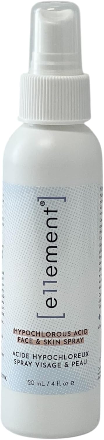 e11ement Hypochlorous Acid Skin Spray: Fragrance-Free Gentle Refresher for Sensitive Face & Body Skin (4 oz Medium)