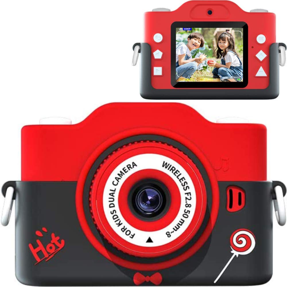 Amazon.co.jp: キッズカメラ トイカメラ 子供用カメラ 前後7000万画素