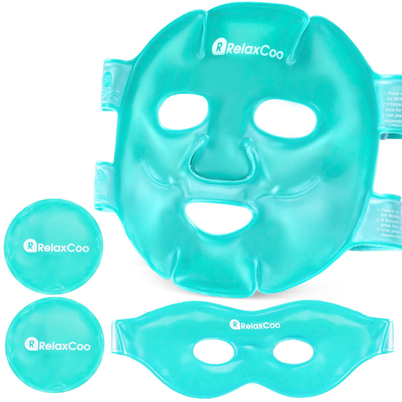 RETOC Special MASK 2個セット Amazon.com: RelaxCoo Ice Face Eye Mask for Dark Circles and