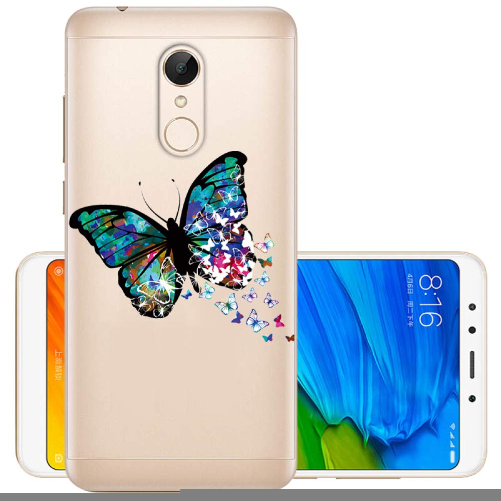 YYSJK 5.7 For Xiaomi Redmi 5 Case Cover Soft Silicone 5.99 Case For Xiaomi Redmi 5 Plus Case Painted Phone Back Redmi 5 /5Plus Cases,WCD,Redmi 5 Plus