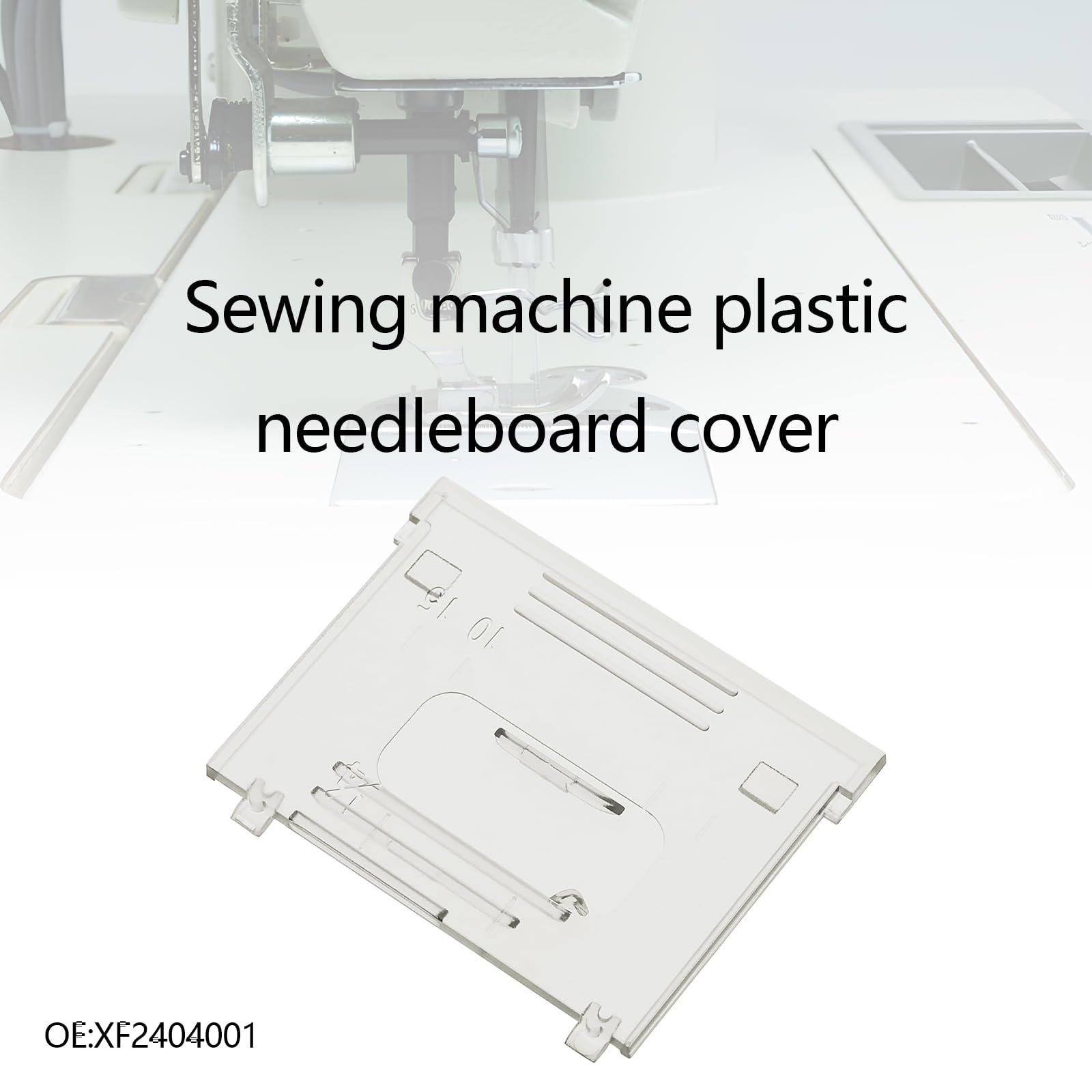 YINETTECH 2 Pcs Bobbin Cover Plate XF2404001 Compatible with Brother BB370/ BM2800/BM2800CT/BM2800FG/BM3550FG Sewing Machine Needle Cover Plate - Image 2