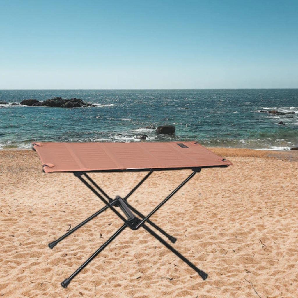 Loom Tree Camping Table Folding Outdoor Hiking Picnic Portable Table with Bag Brown
