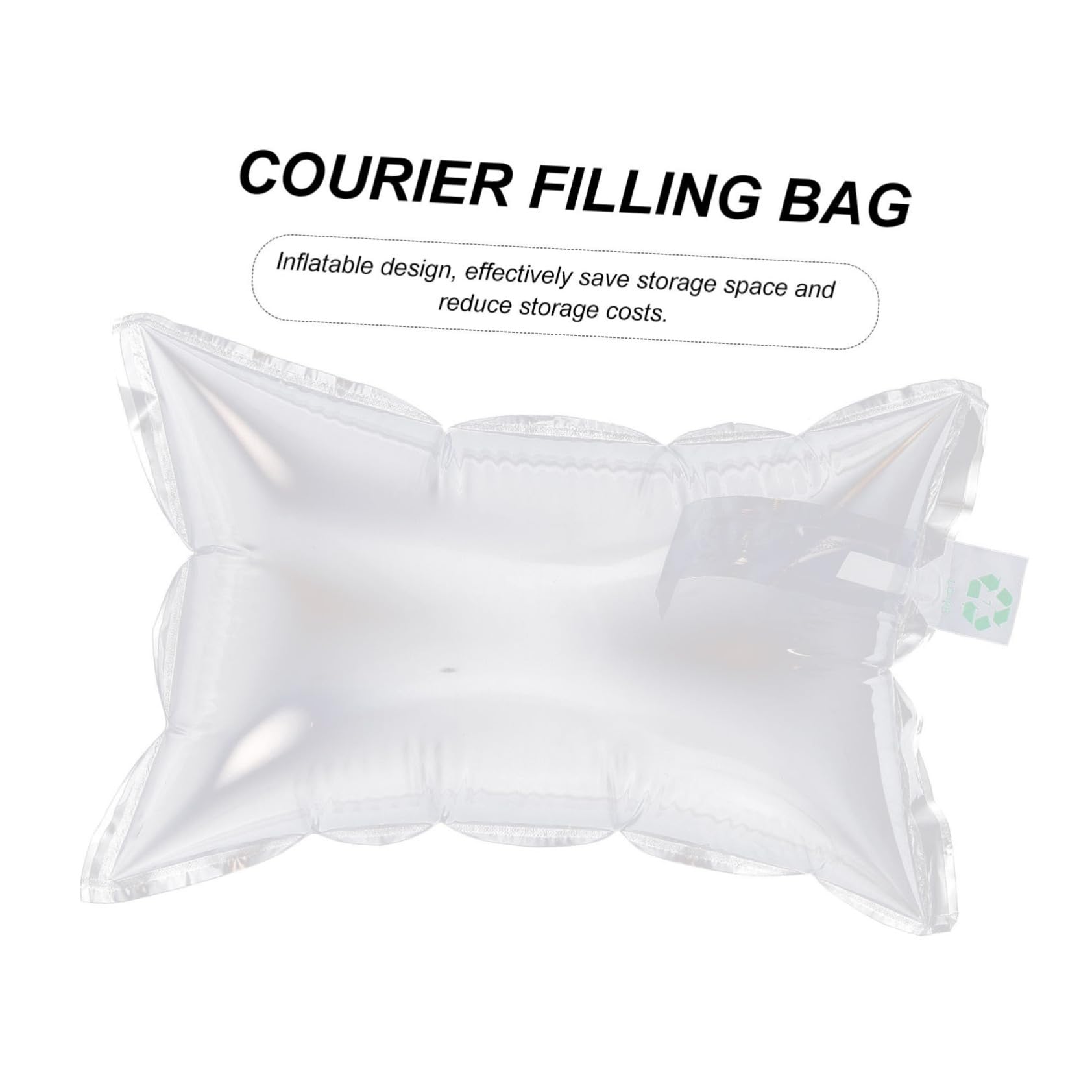 Bolsa de Aire Inflable de 100 Piezas para Embalaje, Material Sintético Resistente, Diseño Protector para Objetos Frágiles en Almacenamiento y Envío