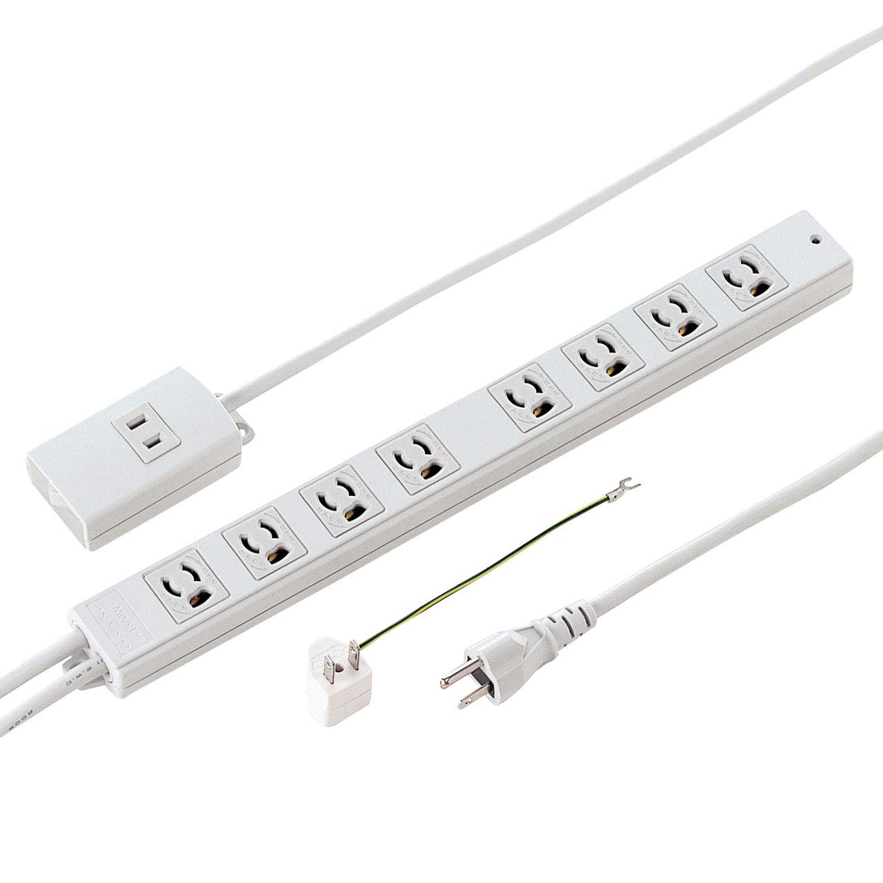 SANWASUPPLY サンワサプライ 抜け止めタップ（手元集中スイッチ付き）　TAP-MG3812N（沖縄・離島配送不可） Amazon.co.jp: サンワサプライ 抜け止め 電源タップ(手元集中スイッチ