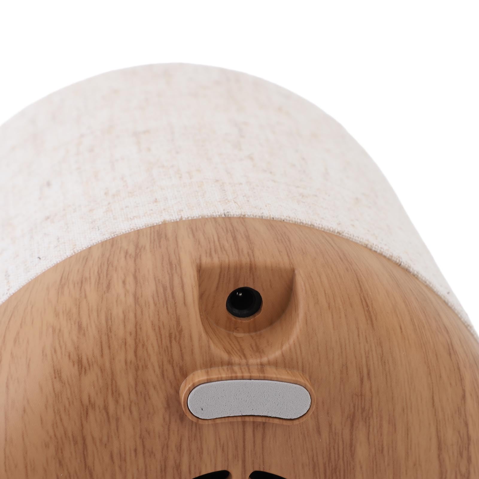 Gonetre Diffuseur D'huile Essentielle USB Plug in Faible Bruit 200ml Aromathérapie Diffuseur avec Night Light Tissu Abat-Jour pour La Maison Salle De Bains Utilisation Commerciale