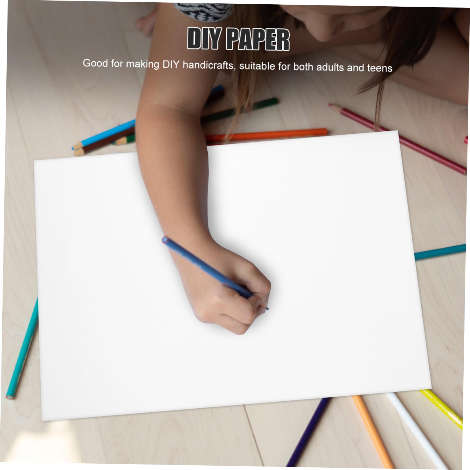 NUOBESTY 50 Fogli Di Carta A3 Cartoncino Da 220 G/m² Carta Fatta A Mano Per Origami E Lavori Artigianali Kit Per Arte E Fotografia Perfetto Per Gruppi