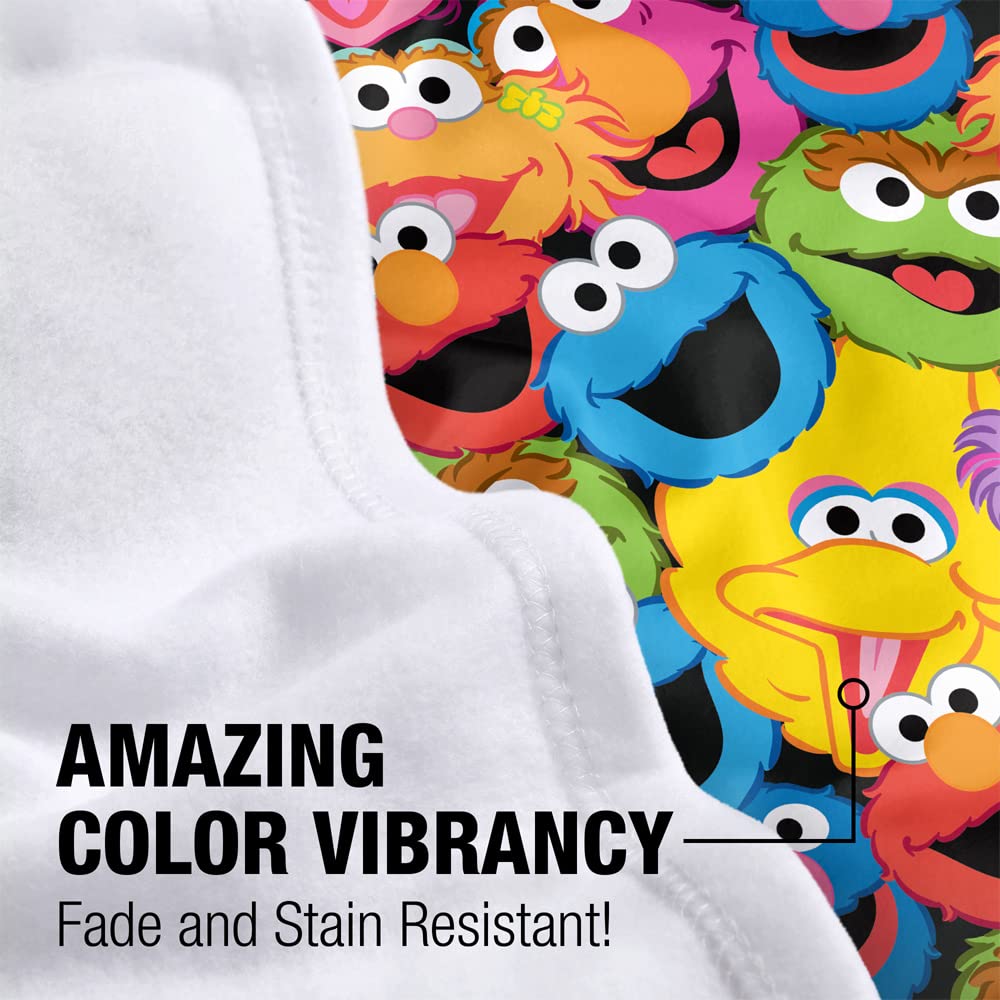 LOGOVISION Sesame Street Lightweight Baby Blanket, 30