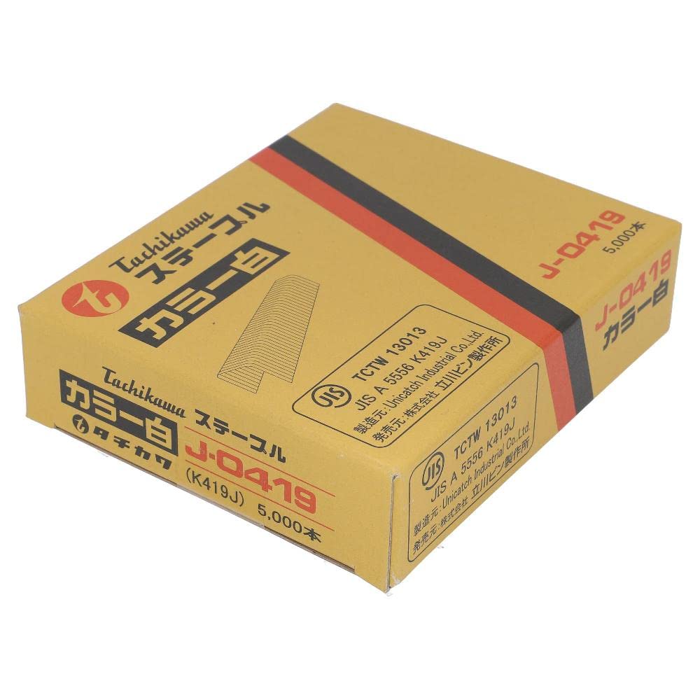タチカワ ステ-プル白4mm巾 J0419W wgteh8f Amazon | タチカワ ステ-プル白4mm巾 J0419W | ドアノブ・ツマミ