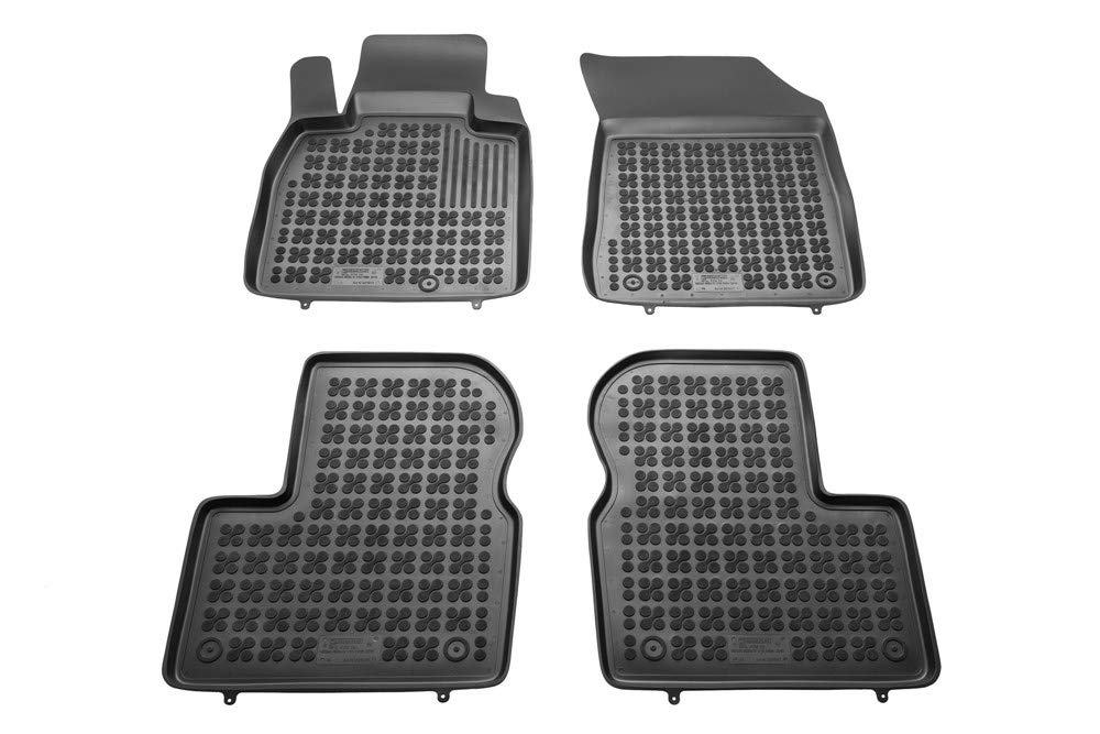 MTM Tappetini Gomma per Nissan Micra (K13) 2010-02.2017 Design a Vaschetta, su Misura con Bordi Rialzati cod. 3D 5551