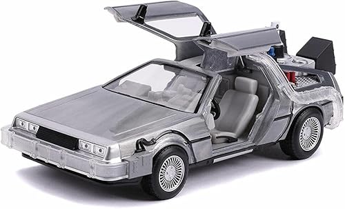 Miniatura 2 de Jada - Vehículo de recolección DLorean Regreso al Futuro, Puertas Abiertas, Modo Planeador, Escala 124 (253255021)