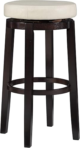 Vista 7 de Linon Taburete Maya Brown Contador marrón