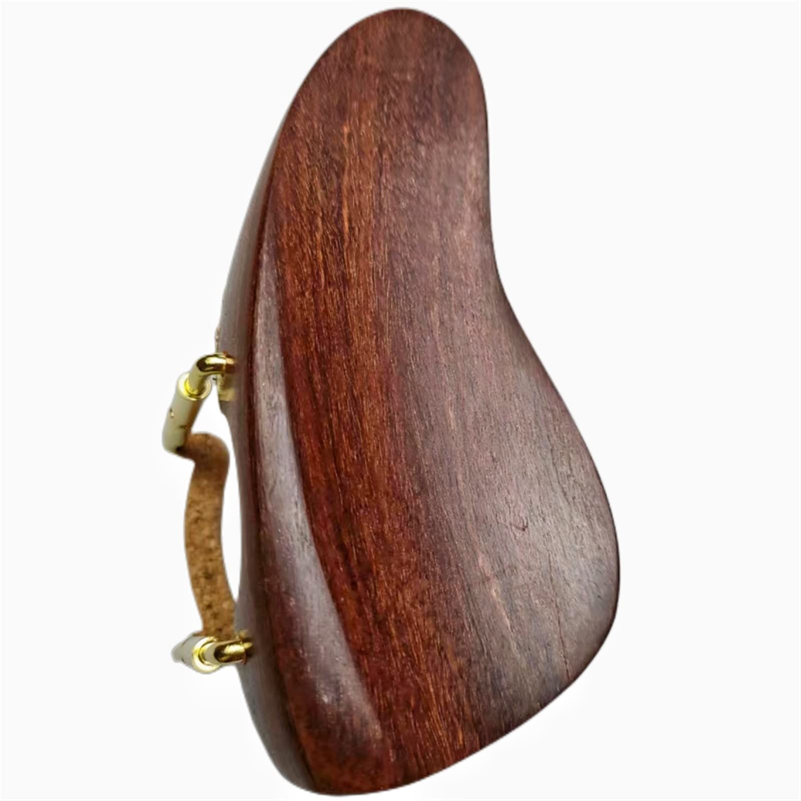 Mentoniera Per Violino In Palissandro 4/4 Poggiamento Per Violino Con Morsetto In Metallo E Sughero Adatto All'uso Del Violino Principiante Accessori per Violino