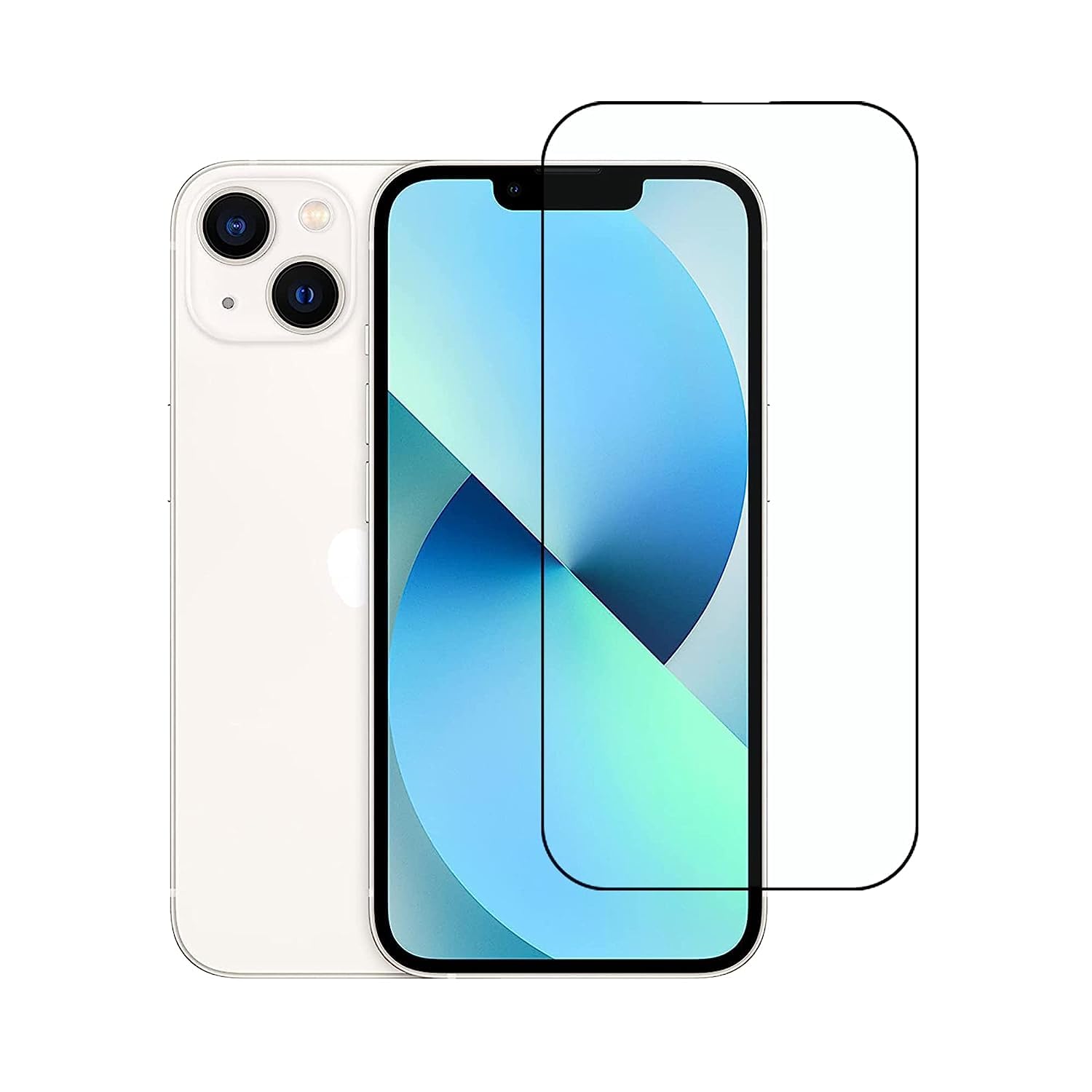 Military-Grade Tempered Glass Screen Protector Compatible for iPhone 15 / iPhone 16 with Edge to Edge Coverage and Easy Installation Self kit — Amazon image 30