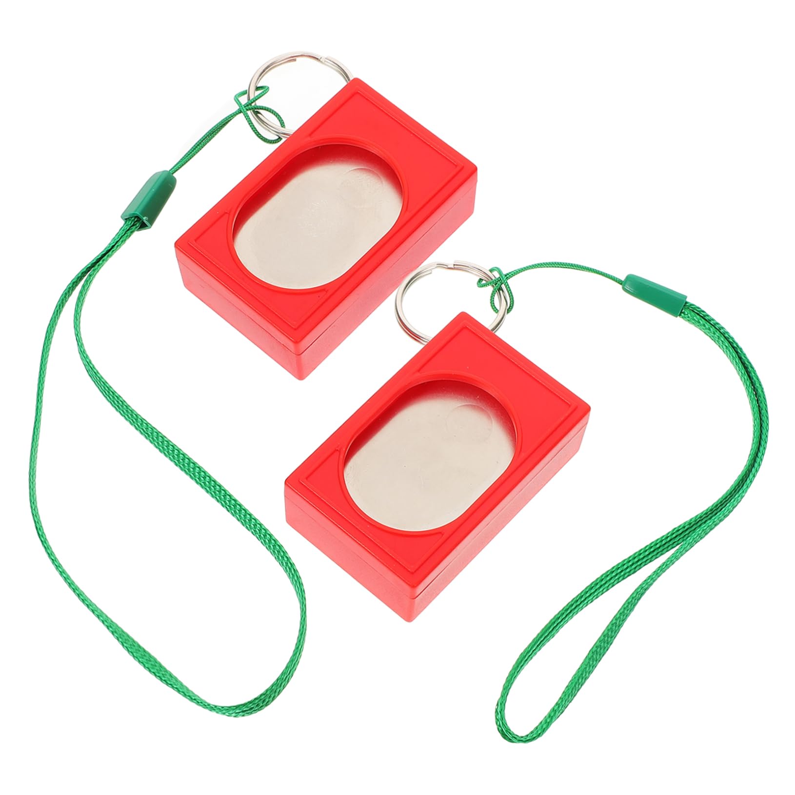 BESPORTBLE Portable Pet Training Clickers Plastic Sound Stimulation Tool for Dogs and Cats 2pcs for Effective Puppy and Cat Training Sessions
