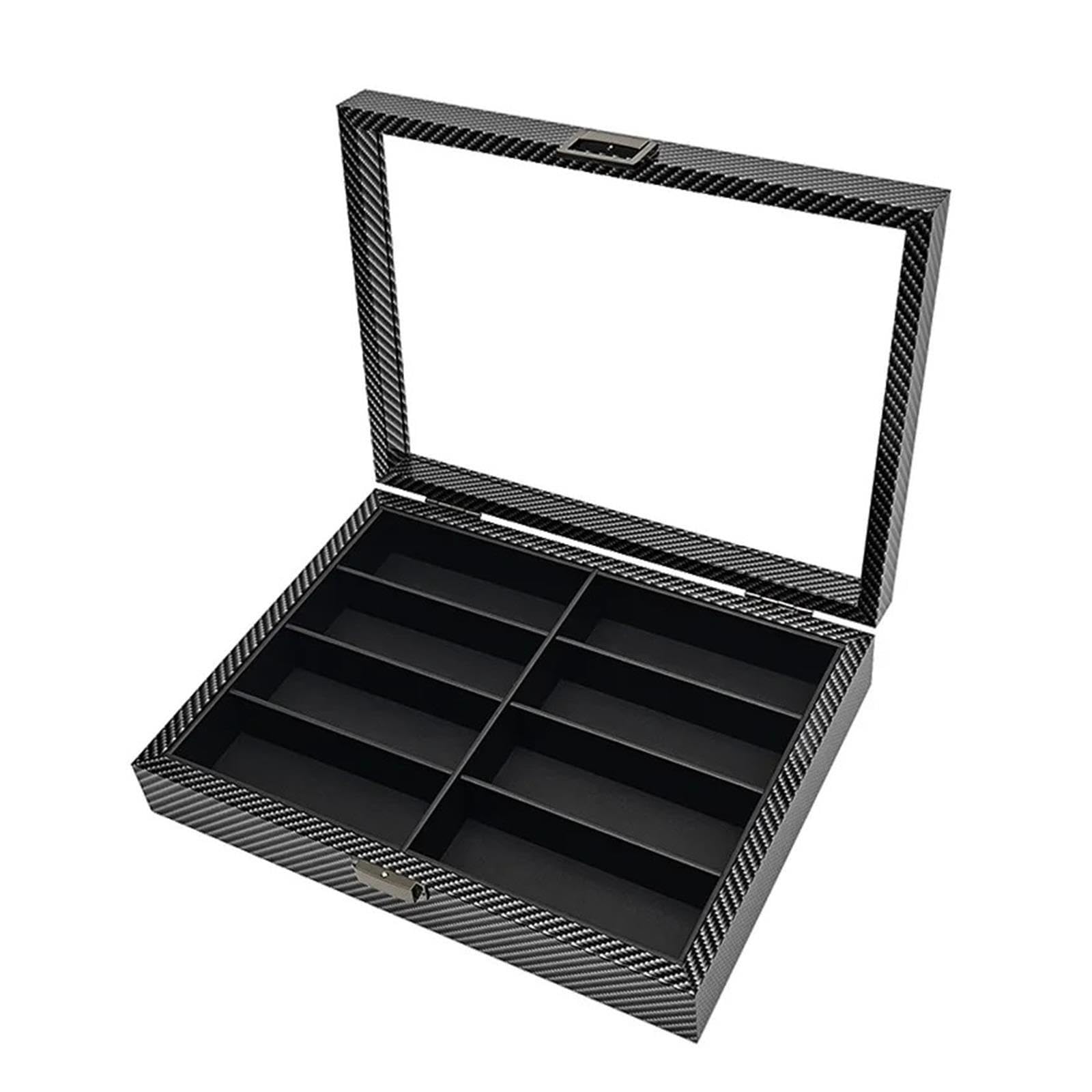 Sonnenbrillen Organizer mit Deckel 8-Positionen-Sonnenbrillenkollektion