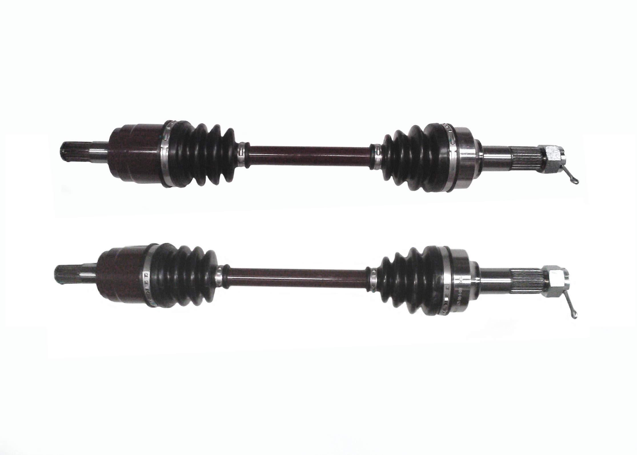 Precision Front CV Axles for Honda 44350-HR4-A22, 44250-HR7-A81, Left & Right, Quality Tested, Heat-Treated, 4140 Chromoly Steel, Exact Fit, ATVPC