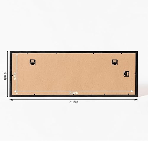 Miniatura 4 de eletecpro 8x24 Collage Picture Frame with 1 Mat Display 5Pcs 4x6 Photos with Mat or 1Pc 8x24 Picture without Mat, Picture Frames Collage Wall Decor