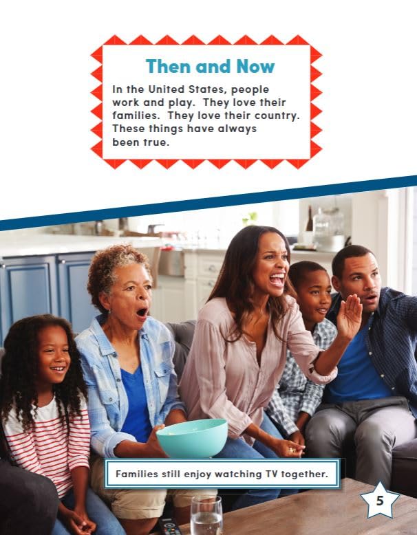America Then and Now - Social Studies Book for Kids - Great for School Projects and Book Reports (Social Studies: Informational Text) - Image 5