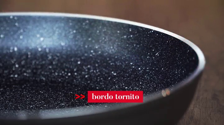 Barazzoni Dolomitica Wok de Aluminio 28 cm Negro miniatura 7