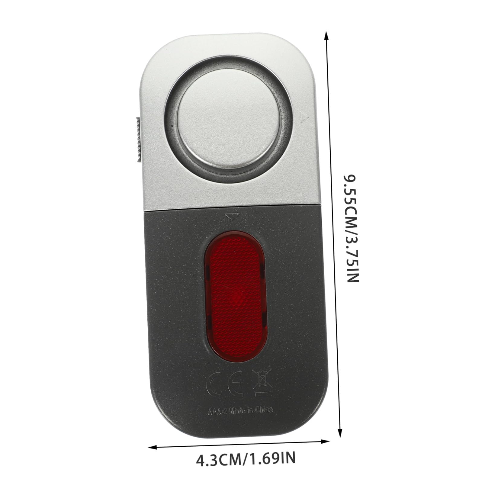 OSALADI 4 Piezas Alarma De Puerta y Ventana Imanes Puertas Alarmas De Puerta Para La Seguridad De Los Niños Alarma De Ventana Puertas y Ventanas Abdominales Familiar