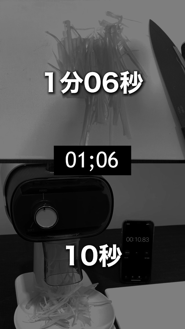 Amazon | HAIGE(ハイガー) 電動白髪ねぎカッター スライサー 千切り
