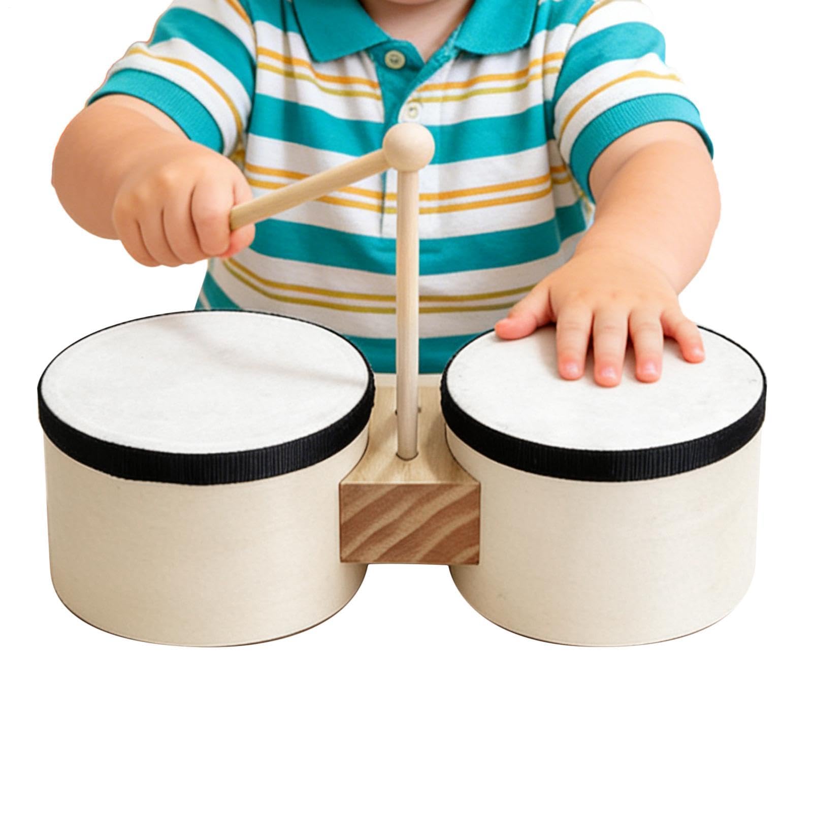 Kids Drum Set | Educational Percussion Instrument | Kids Music Toy Drum Kit, Safe Engaging Rhythm Companion for Boys Preschoolers Beginners 2-4 Years Old Bedroom Classroom Stage Kindergarten