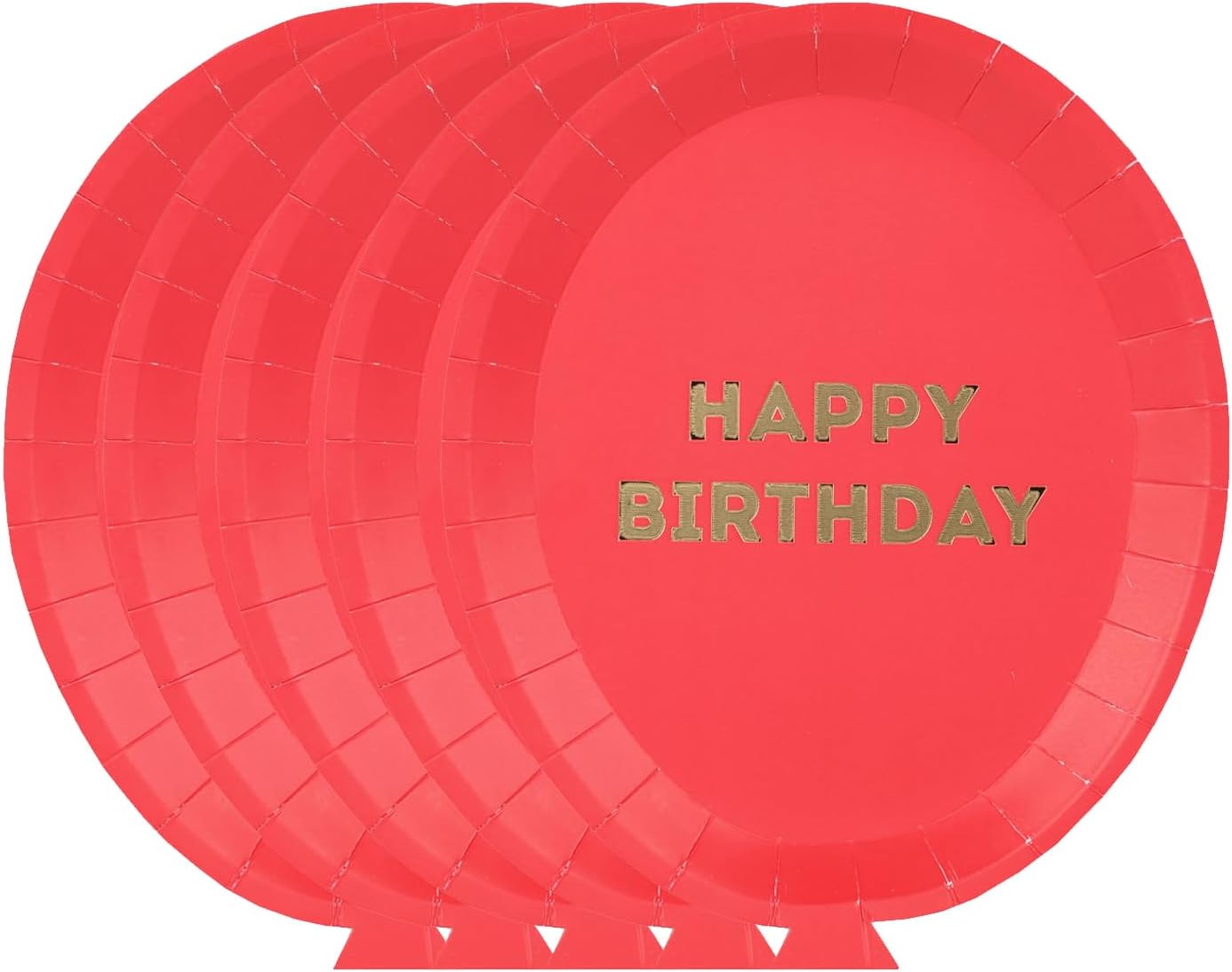 25 x Balloon Shaped Paper Plates for Kids Birthday Parties in Red, Green, Orange, Yellow, and Blue 9' x 7'