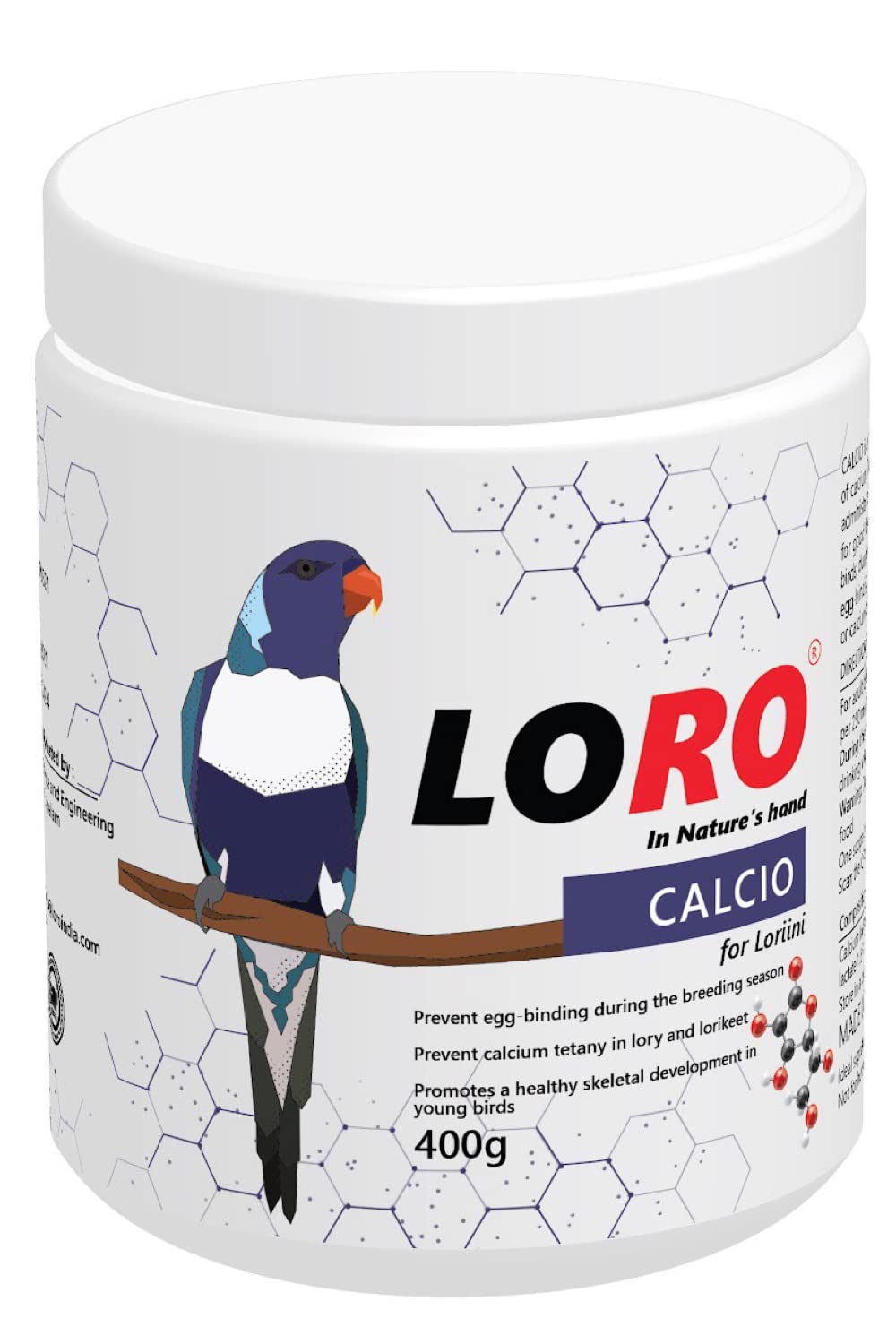 LORO: In Natures hand For Lory And Lorikeet|Essential Avian Calcium Supplement For Breeding Birds,Promoting Healthy Bones,Vitality,And Preventing Egg Binding (B09N1RL5H3) Amazon Price History, Amazon Price Tracker