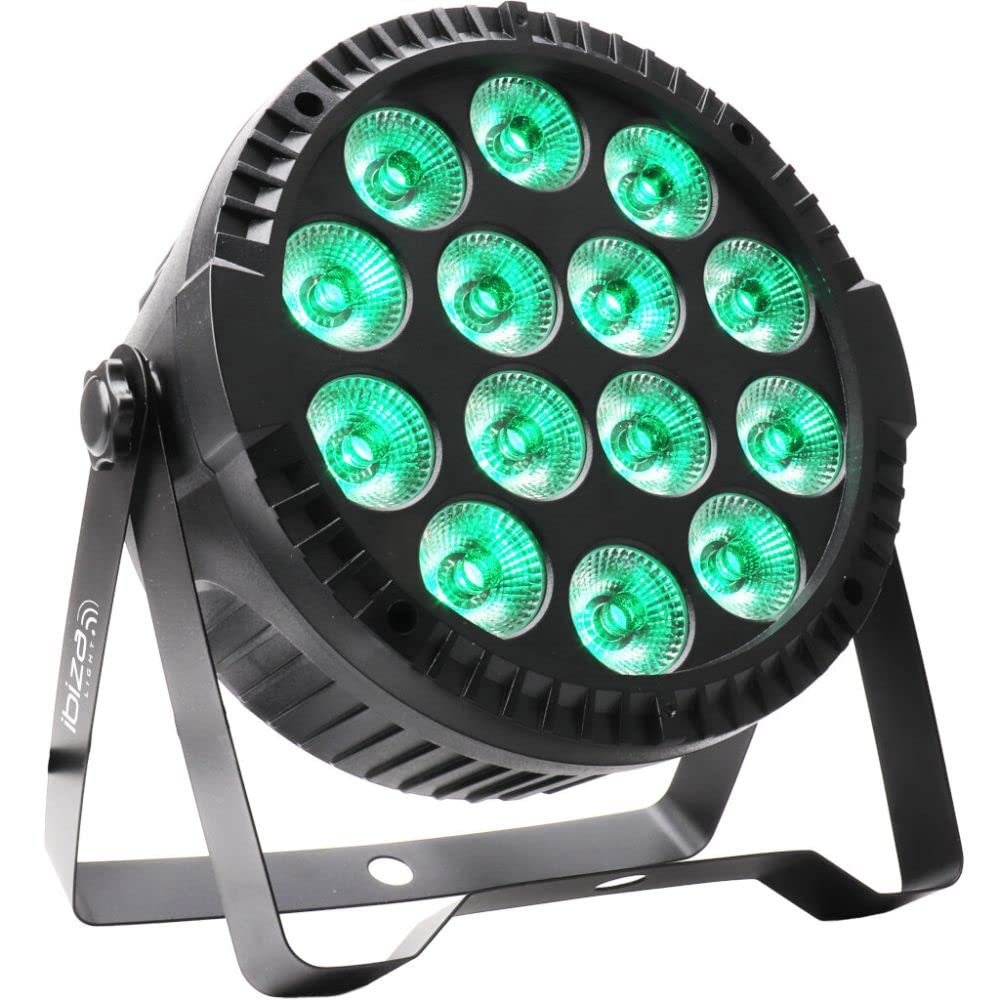 Ibiza - Proyector PAR Ultra Plano - 14 LED RGBW 6W - THINPAR-14X6W-RGBW