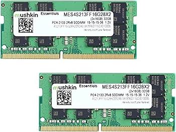 Amazon | Mushkin Essentials DDR4 ノートパソコン DRAM 32GB (2