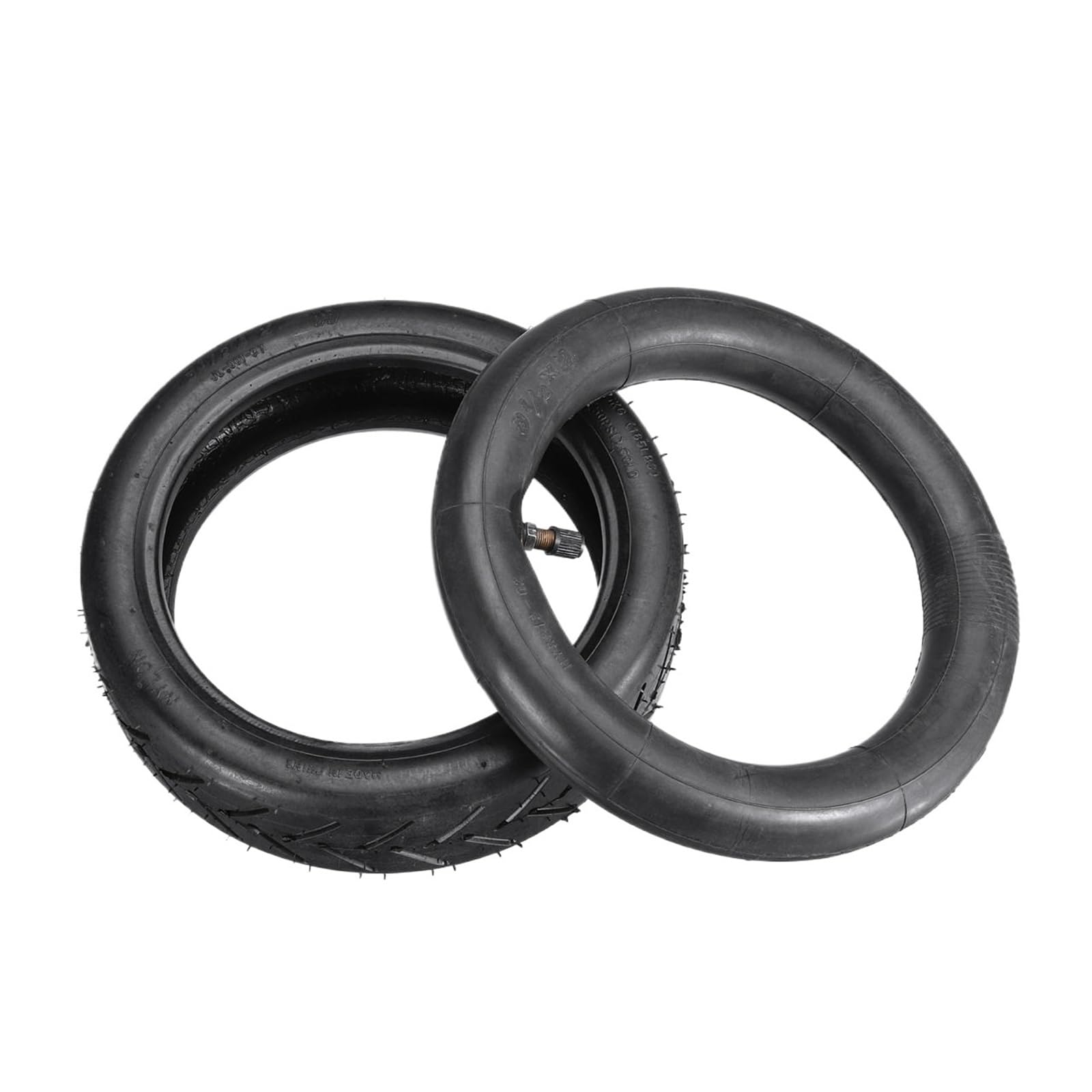 IOLKHFK Rubber Tire Inner Tube, Compatible For Mijia M365 /M365 Pro 1S Electric Scooter 8.5inch Anti-piercing Thicken Inflatable Outer Tyre(A set)