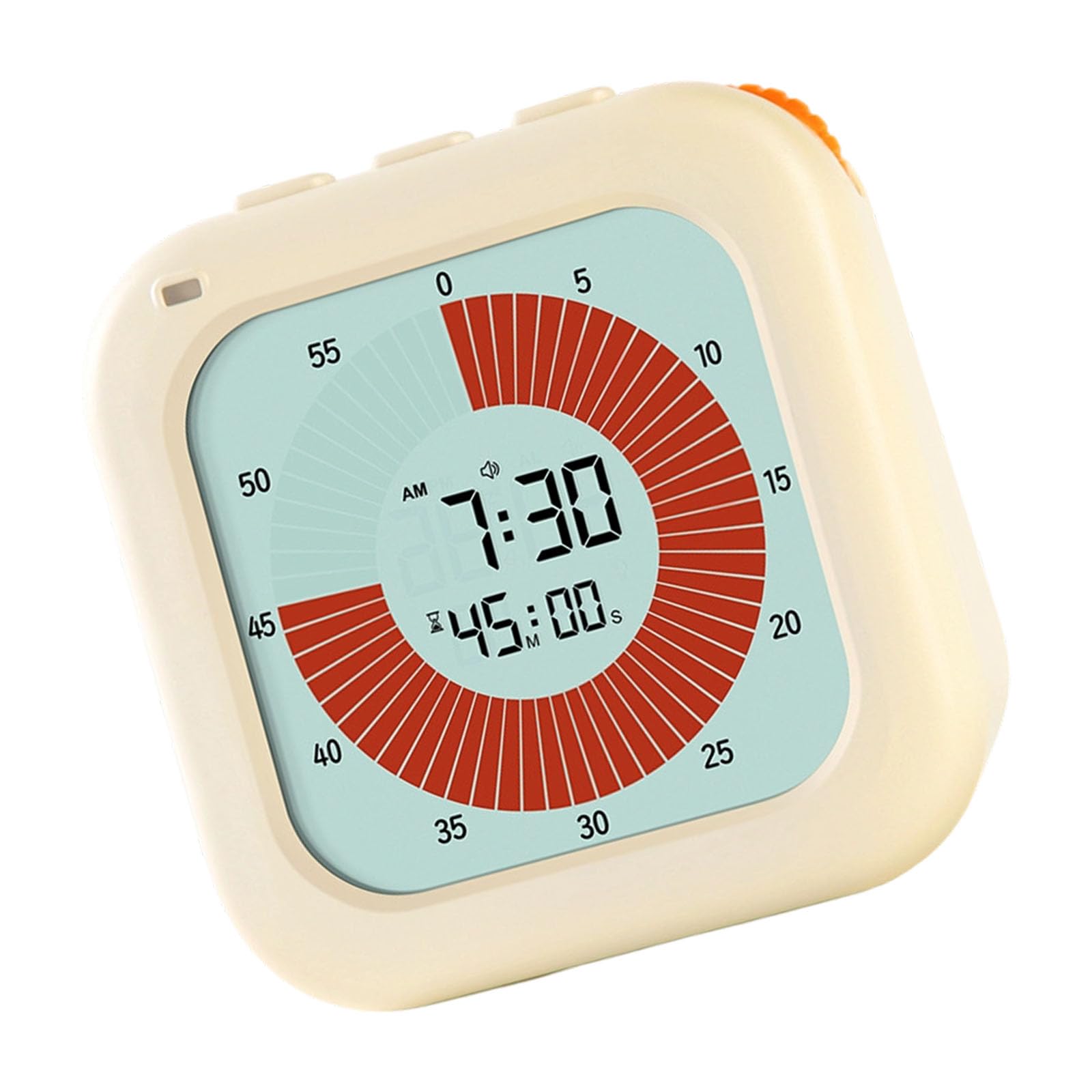 Xinsheinelry Multipurpose Quiet Study Timers with Visual Progress Rings for Times Management in Schools Kitchens Gym Offices Child Friendly Times Teaching Device