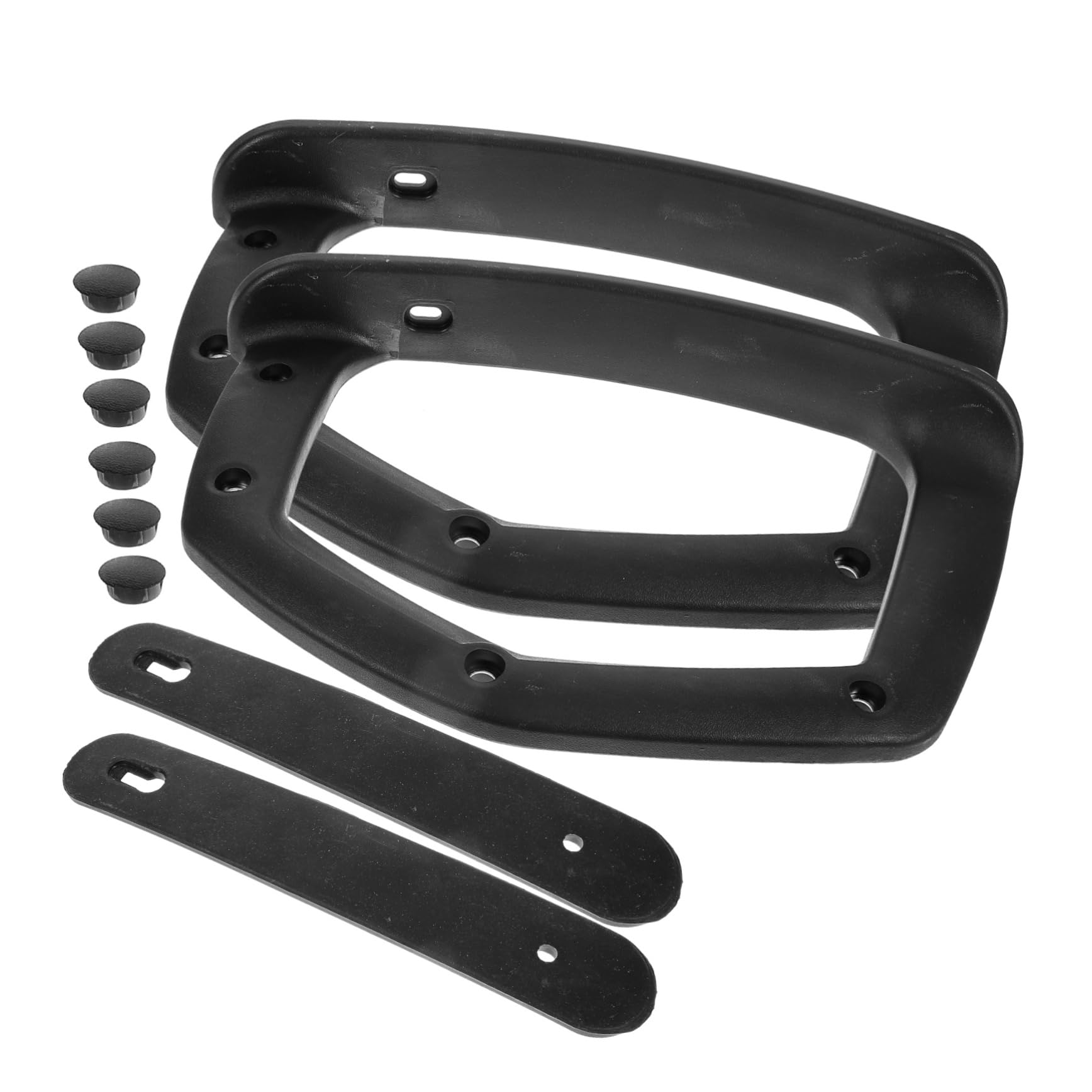 DOITOOL 2piezas Pasamanos De Plástico para Sillas Repuestos para Sillas De Oficina Reposabrazos para Gaming Accesorios para Escritorio Almohadillas para Brazos De