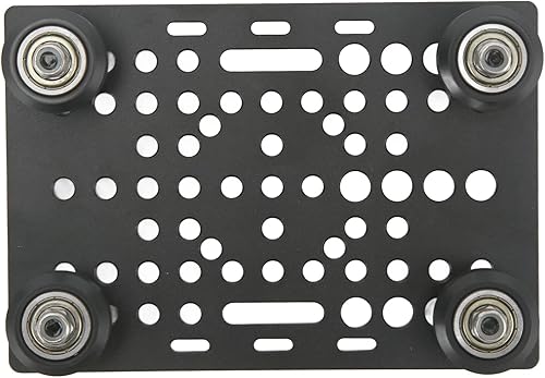 Miniatura 8 de Placa de pórtico de aluminio para placa de pórtico de alta resistencia, placa de pórtico anodizada negra, impresora 3D lineal universal para