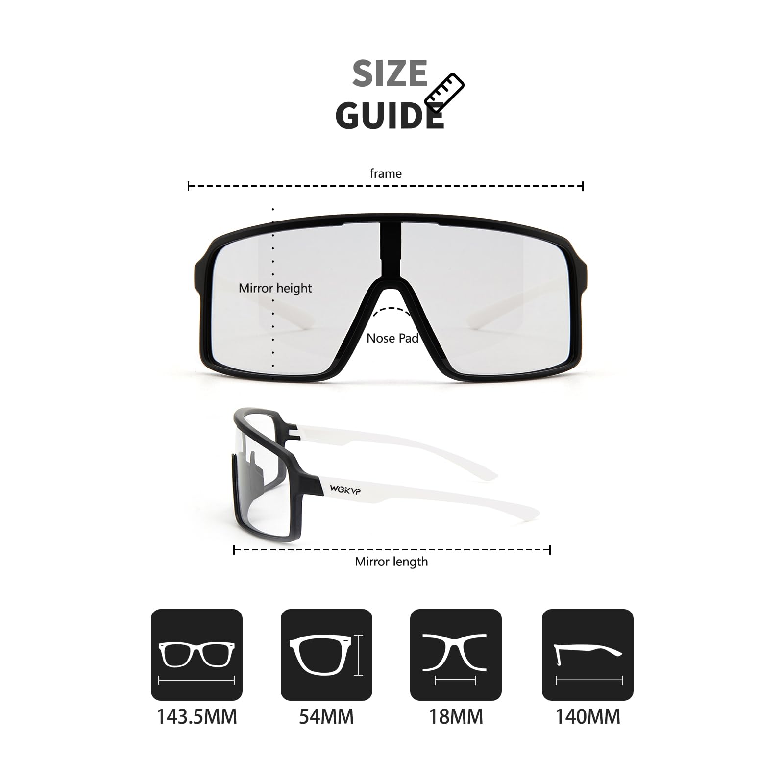 Occhiali da ciclismo fotocromatici da uomo, sportivi, da donna, per corsa, bici, golf, bicicletta, protezione UV400