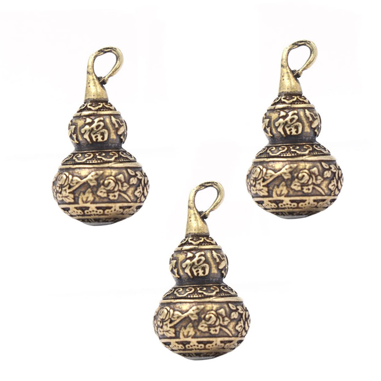 SDFsdfdS Keychain Pendant Gourd Decoration Wallet Key