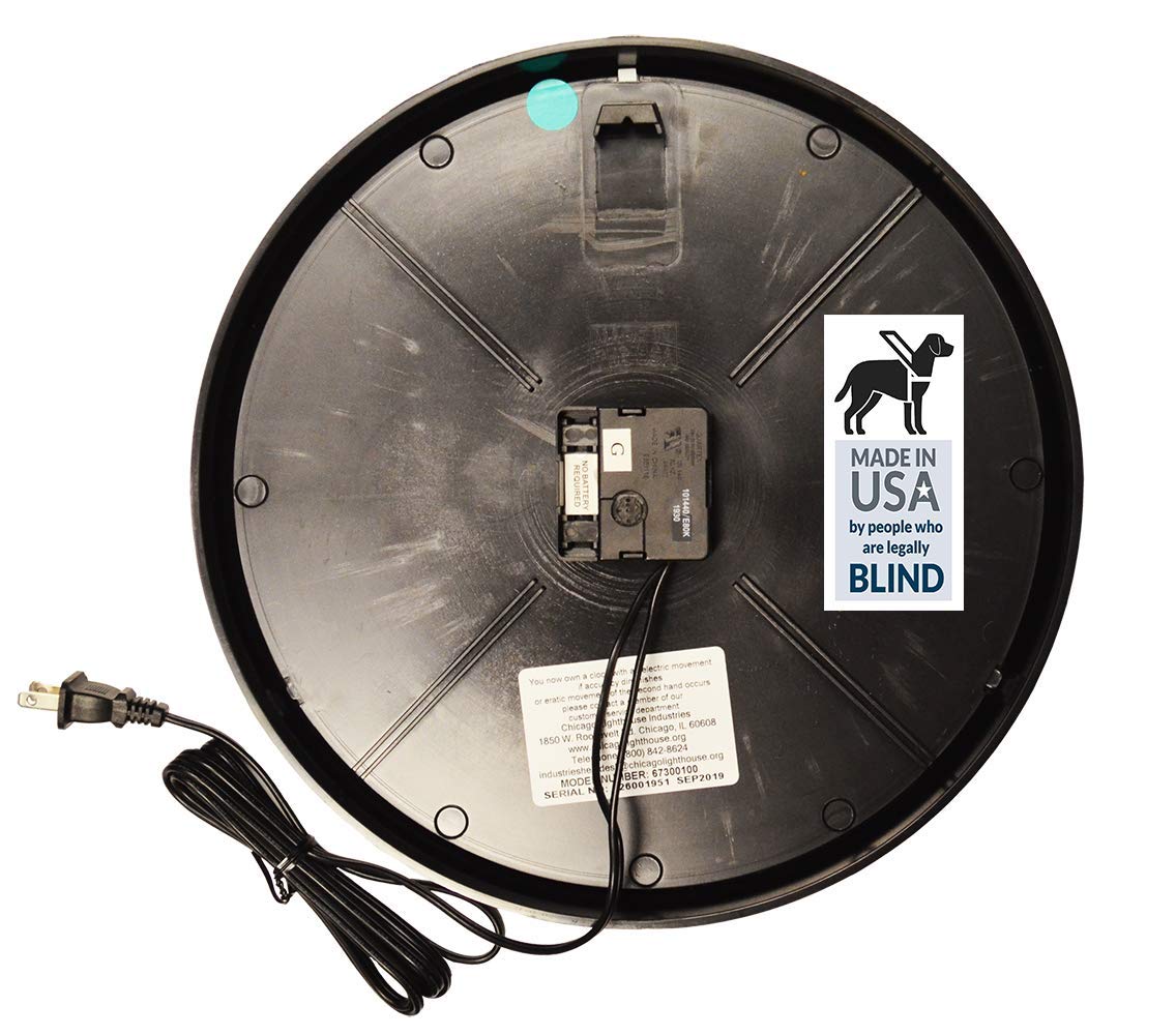 Amazon.co.jp: シカゴ・ライトハウス 静音 12.75インチ ブラック